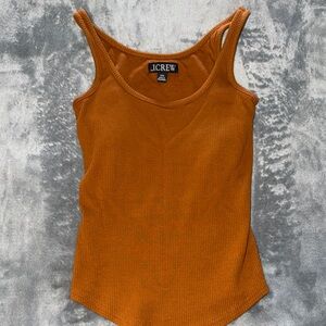 J. Crew Women's burnt Orange/rust Tank Top XXS